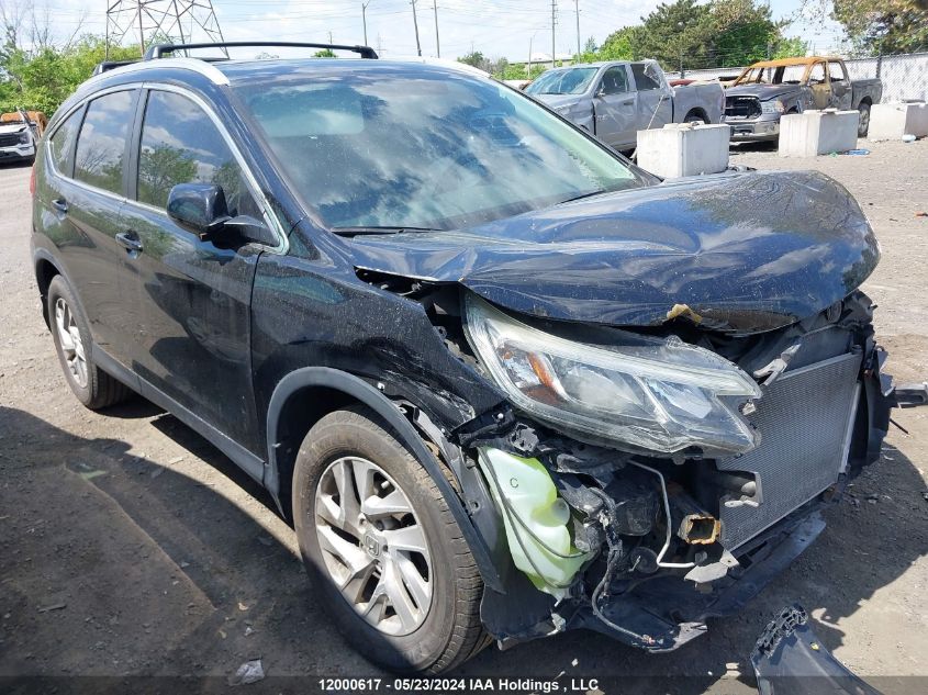 2015 Honda Cr-V Exl VIN: 2HKRM4H76FH105898 Lot: 12000617