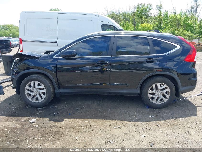 2015 Honda Cr-V Exl VIN: 2HKRM4H76FH105898 Lot: 12000617