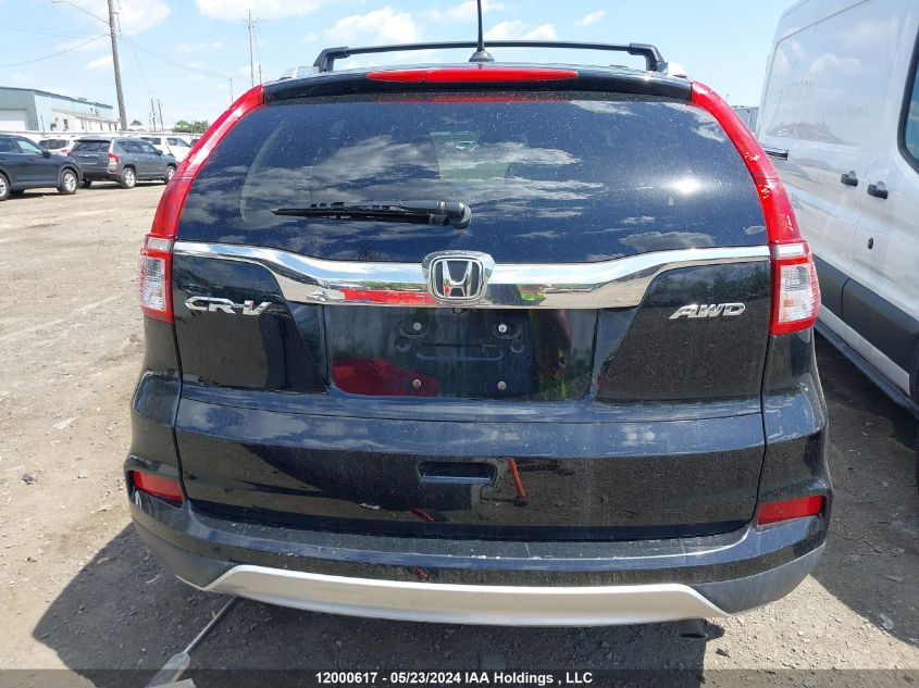 2015 Honda Cr-V Exl VIN: 2HKRM4H76FH105898 Lot: 12000617