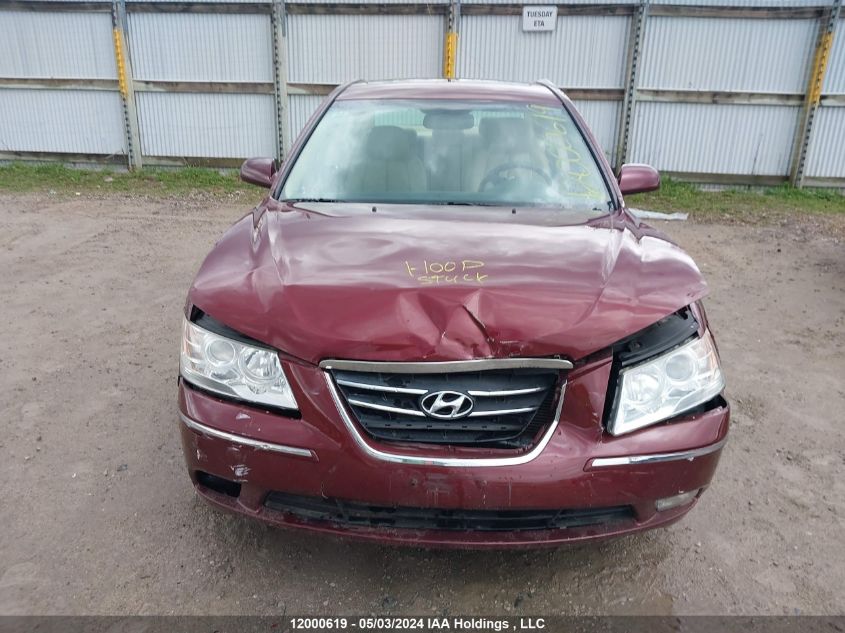 2009 Hyundai Sonata VIN: 5NPET46C09H426860 Lot: 12000619