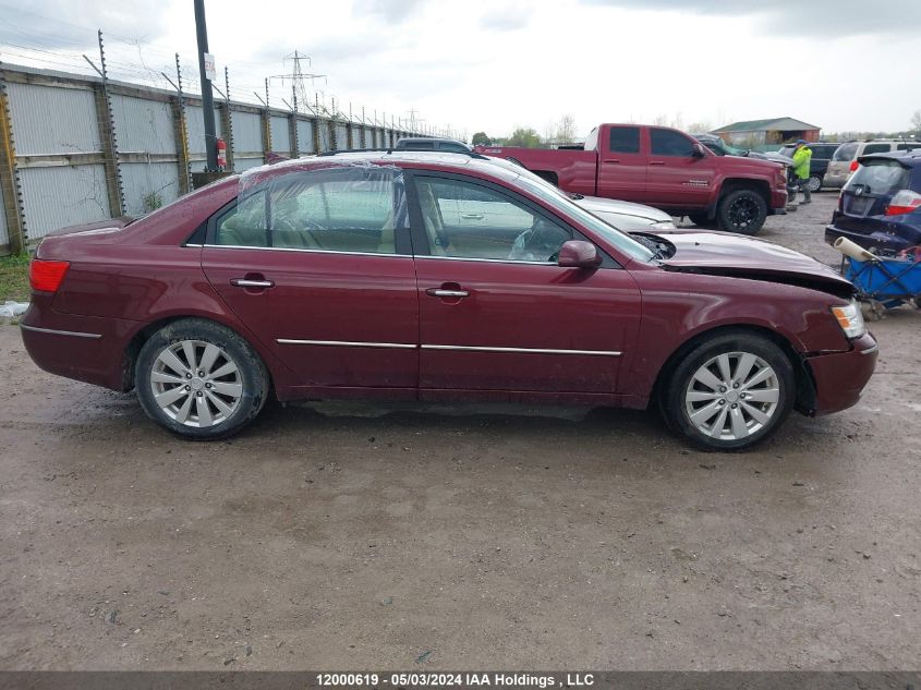 2009 Hyundai Sonata VIN: 5NPET46C09H426860 Lot: 12000619