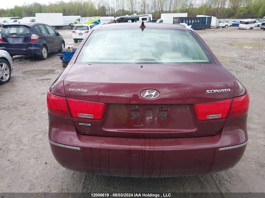 2009 Hyundai Sonata VIN: 5NPET46C09H426860 Lot: 12000619