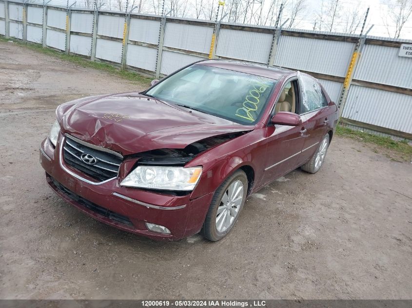 2009 Hyundai Sonata VIN: 5NPET46C09H426860 Lot: 12000619