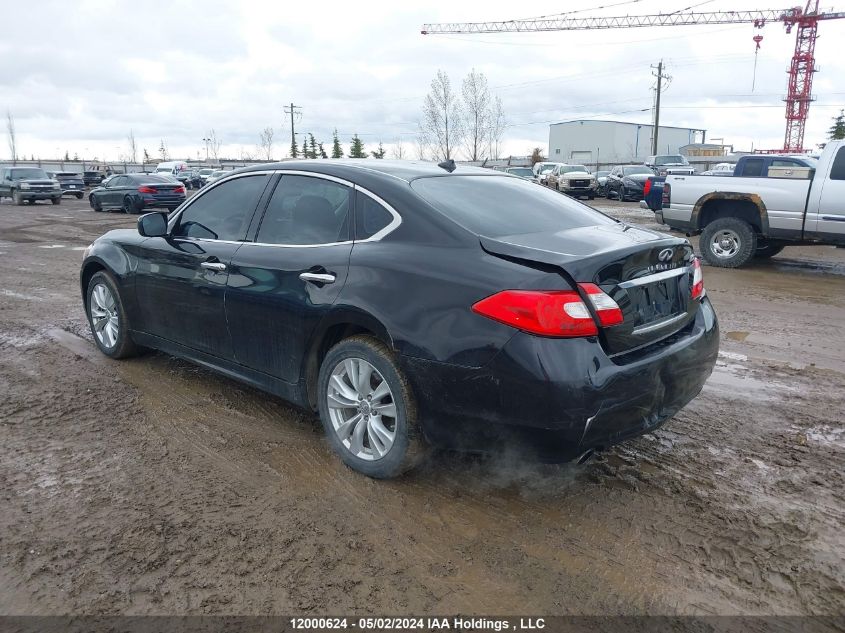 2011 Infiniti M56X VIN: JN1AY1ARXBM570232 Lot: 12000624