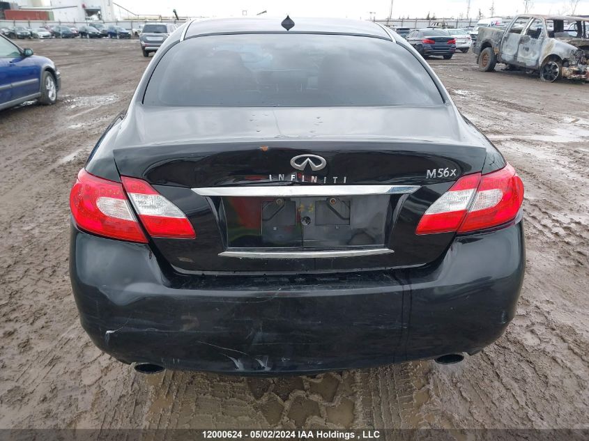 2011 Infiniti M56X VIN: JN1AY1ARXBM570232 Lot: 12000624