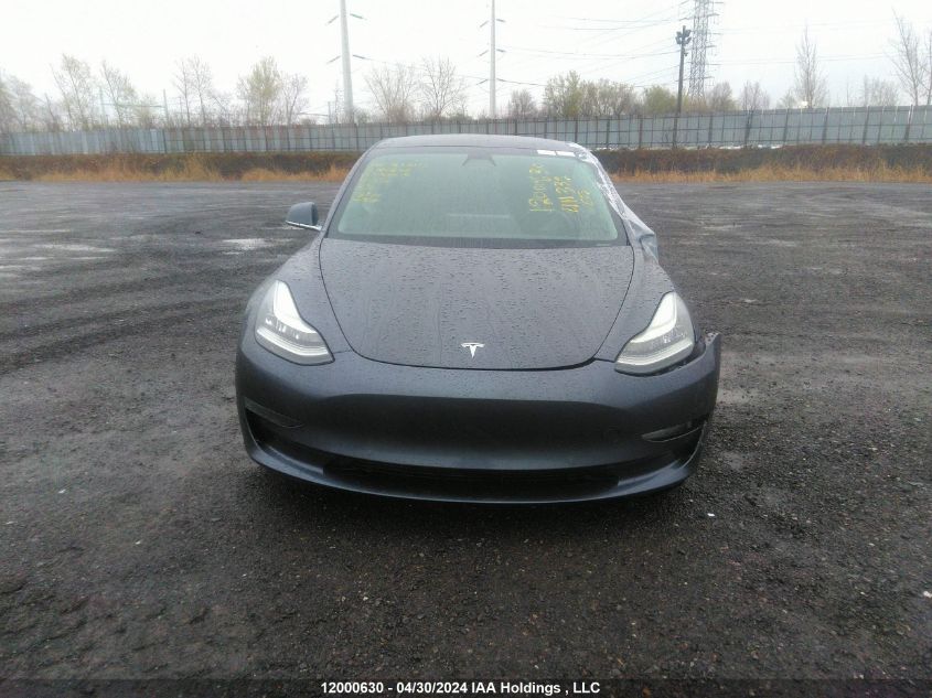 2019 Tesla Model 3 VIN: 5YJ3E1EA4KF411332 Lot: 12000630
