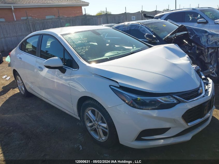 2018 Chevrolet Cruze Lt VIN: 1G1BE5SMXJ7102835 Lot: 12000631