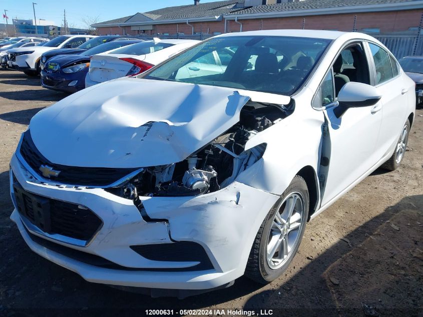 2018 Chevrolet Cruze Lt VIN: 1G1BE5SMXJ7102835 Lot: 12000631