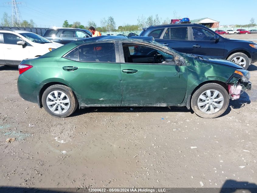 2016 Toyota Corolla VIN: 2T1BURHE2GC483119 Lot: 12000632