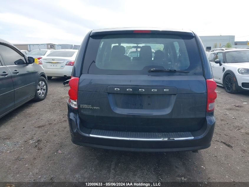 2014 Dodge Grand Caravan Se VIN: 2C4RDGBGXER368729 Lot: 12000633