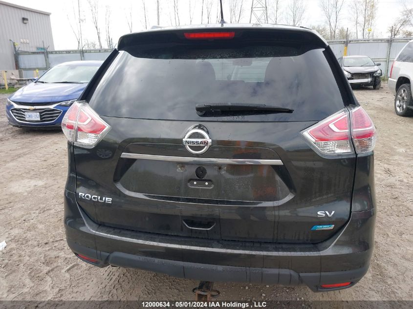 2015 Nissan Rogue VIN: 5N1AT2MT8FC805887 Lot: 12000634