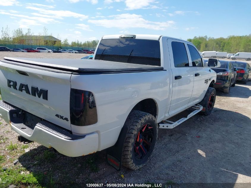 2021 Ram 1500 Classic Tradesman VIN: 3C6RR7KT0MG513626 Lot: 12000637