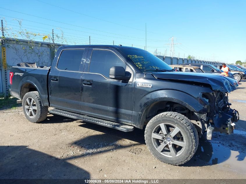 2017 Ford F-150 Xlt VIN: 1FTEW1EF9HFC26201 Lot: 12000639