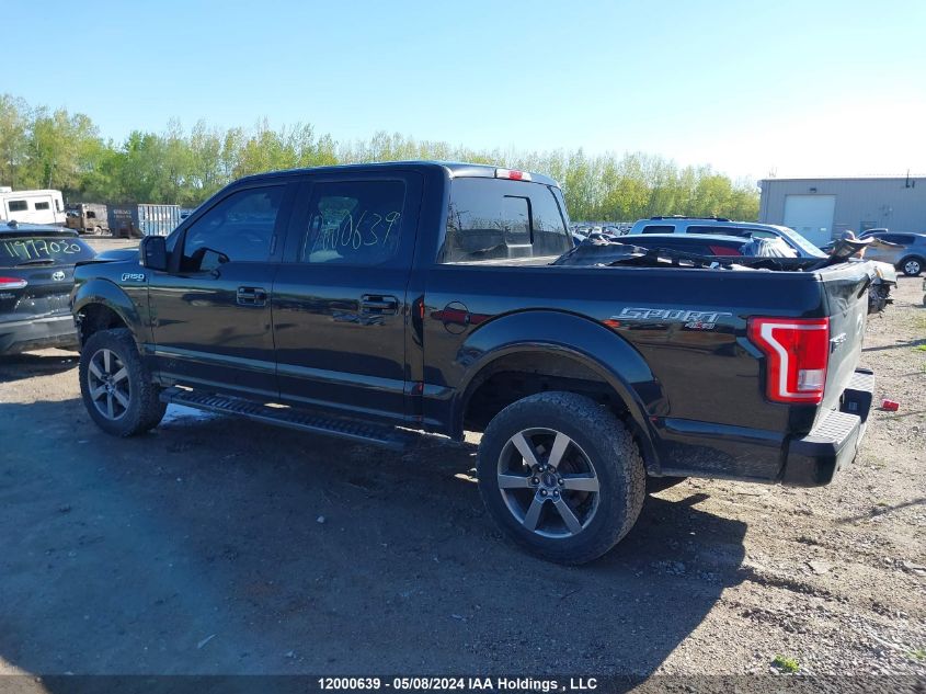 2017 Ford F-150 Xlt VIN: 1FTEW1EF9HFC26201 Lot: 12000639