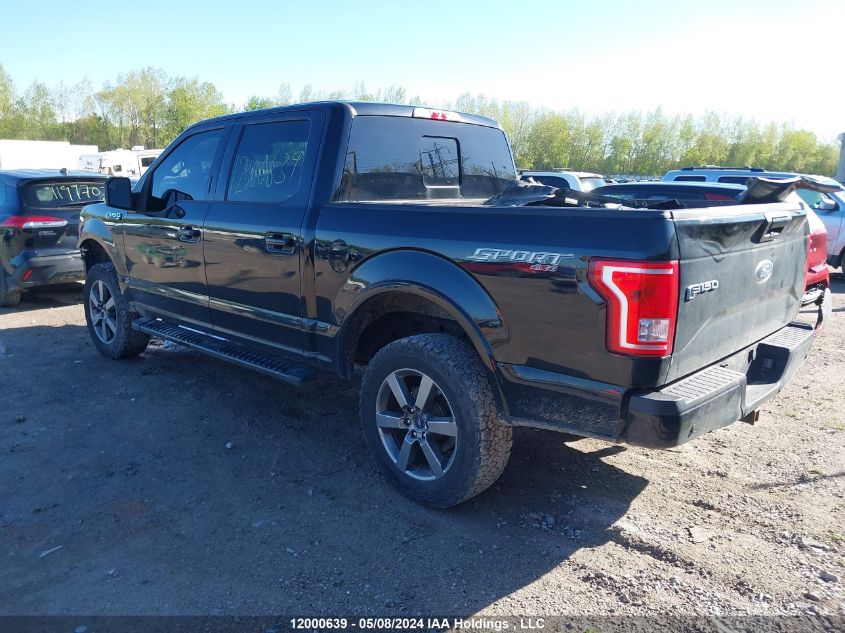 2017 Ford F-150 Xlt VIN: 1FTEW1EF9HFC26201 Lot: 12000639