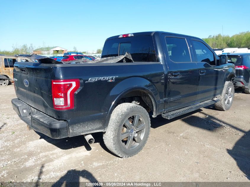 2017 Ford F-150 Xlt VIN: 1FTEW1EF9HFC26201 Lot: 12000639