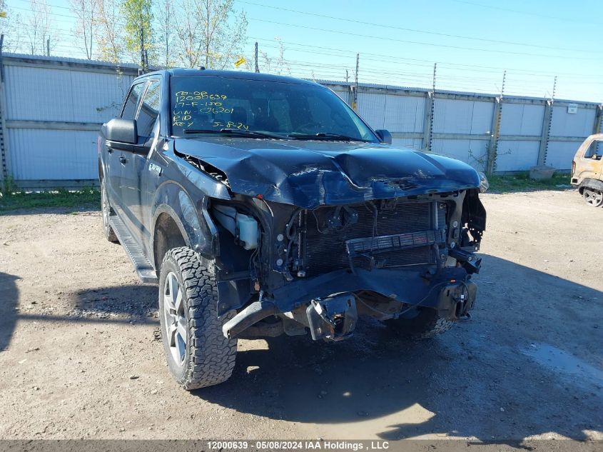 2017 Ford F-150 Xlt VIN: 1FTEW1EF9HFC26201 Lot: 12000639