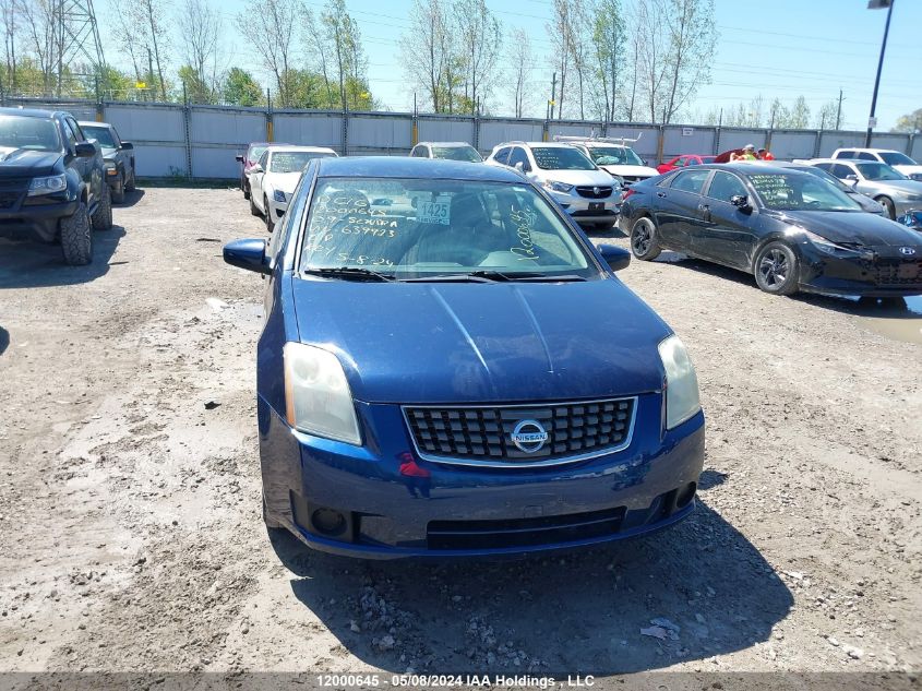 2009 Nissan Sentra 2.0/2.0S/2.0Sl VIN: 3N1AB61EX9L639923 Lot: 12000645