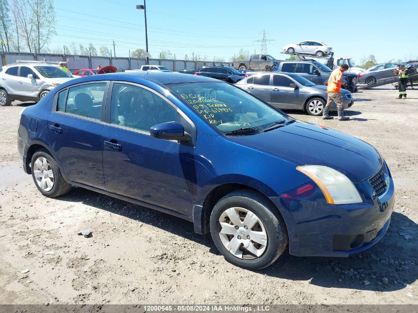 2009 Nissan Sentra 2.0/2.0S/2.0Sl VIN: 3N1AB61EX9L639923 Lot: 12000645