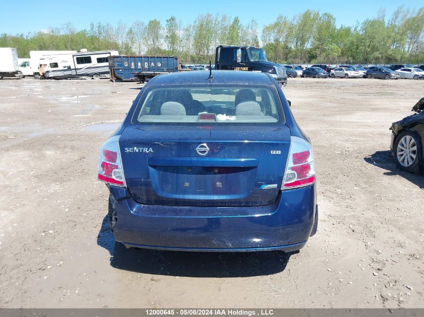 2009 Nissan Sentra 2.0/2.0S/2.0Sl VIN: 3N1AB61EX9L639923 Lot: 12000645