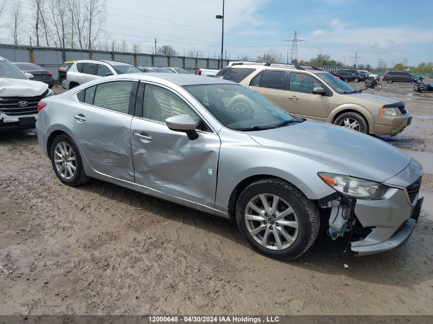 2016 Mazda Mazda6 VIN: JM1GJ1V54G1410133 Lot: 12000648