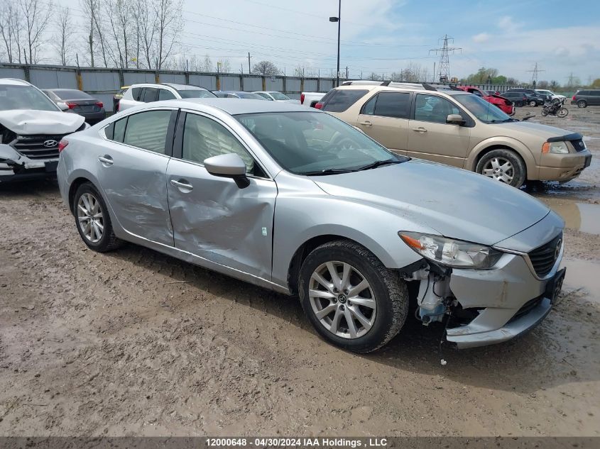 2016 Mazda Mazda6 VIN: JM1GJ1V54G1410133 Lot: 12000648