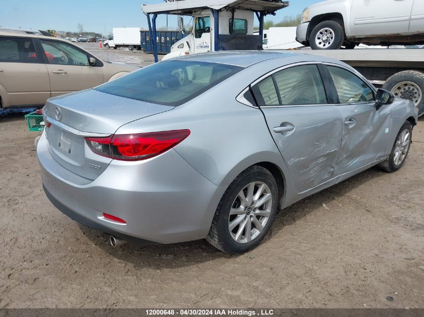 2016 Mazda Mazda6 VIN: JM1GJ1V54G1410133 Lot: 12000648