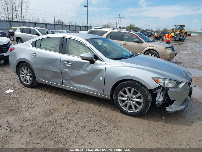 2016 Mazda Mazda6 VIN: JM1GJ1V54G1410133 Lot: 12000648