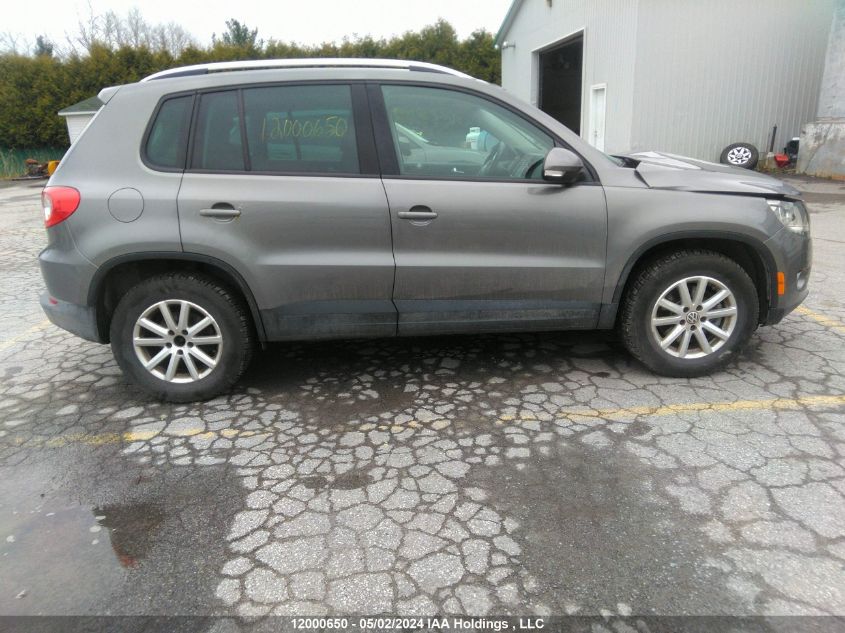2011 Volkswagen Tiguan S/Se/Sel VIN: WVGBV7AX3BW530361 Lot: 12000650