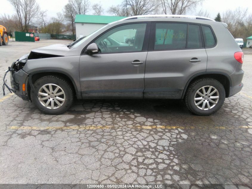 2011 Volkswagen Tiguan S/Se/Sel VIN: WVGBV7AX3BW530361 Lot: 12000650