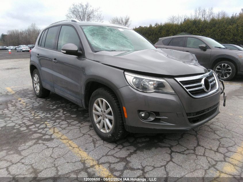 2011 Volkswagen Tiguan S/Se/Sel VIN: WVGBV7AX3BW530361 Lot: 12000650