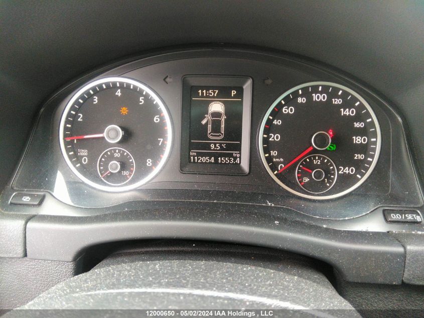 2011 Volkswagen Tiguan S/Se/Sel VIN: WVGBV7AX3BW530361 Lot: 12000650