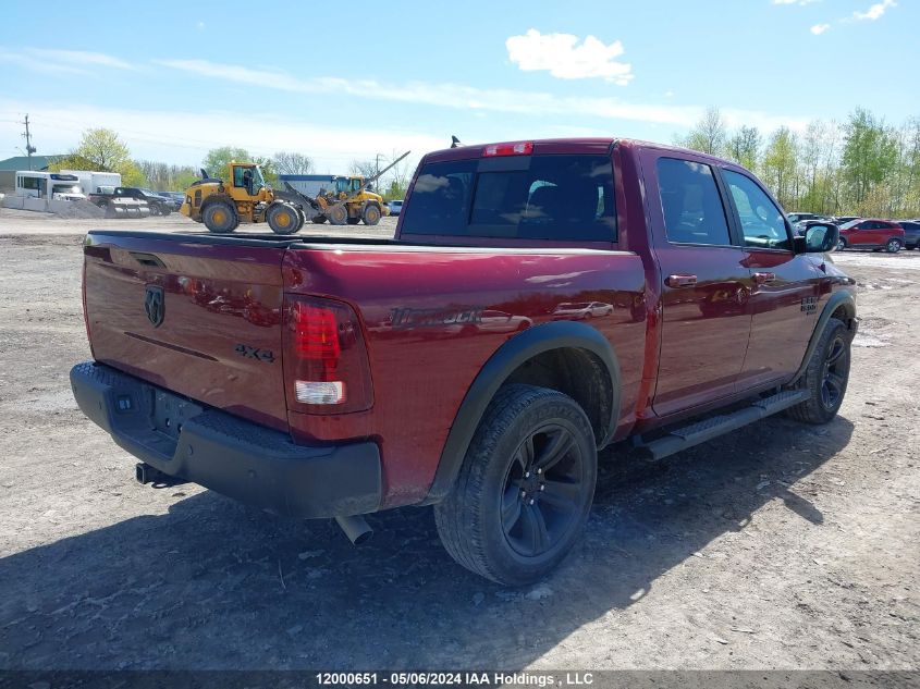 2021 Ram 1500 Classic Slt VIN: 1C6RR7LG2MS593229 Lot: 12000651