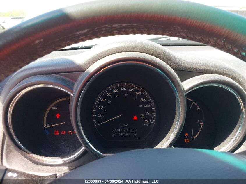 2006 Lexus Rx 400H VIN: JTJHW31U860041020 Lot: 12000653