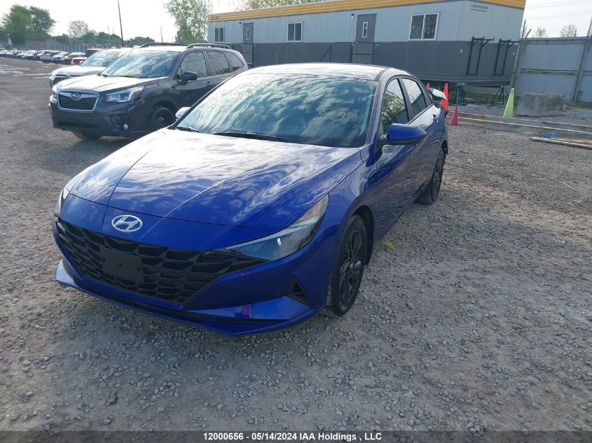 2022 Hyundai Elantra Sel VIN: KMHLM4AG5NU230021 Lot: 12000656