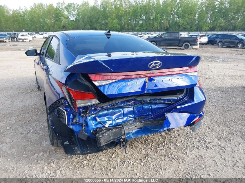 2022 Hyundai Elantra Sel VIN: KMHLM4AG5NU230021 Lot: 12000656