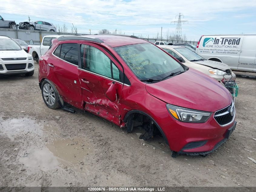 2018 Buick Encore VIN: KL4CJASBXJB542365 Lot: 12000676