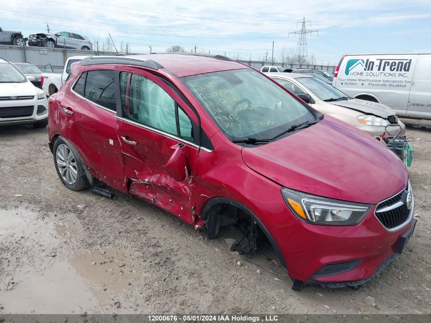 2018 Buick Encore VIN: KL4CJASBXJB542365 Lot: 12000676