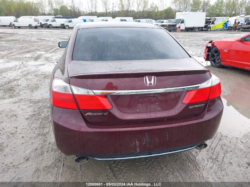 2015 Honda Accord Sedan VIN: 1HGCR2F53FA809742 Lot: 12000681