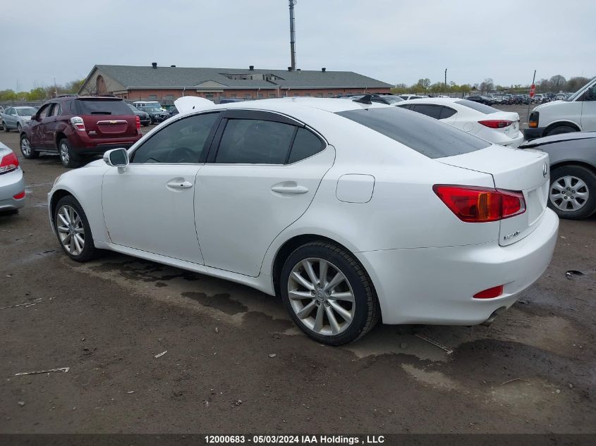 2009 Lexus Is 250 VIN: JTHCK262795029022 Lot: 12000683