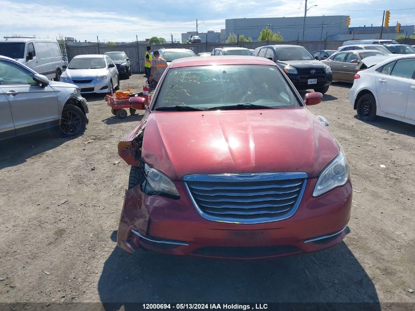 2011 Chrysler 200 Lx VIN: 1C3BC4FB8BN586294 Lot: 12000694