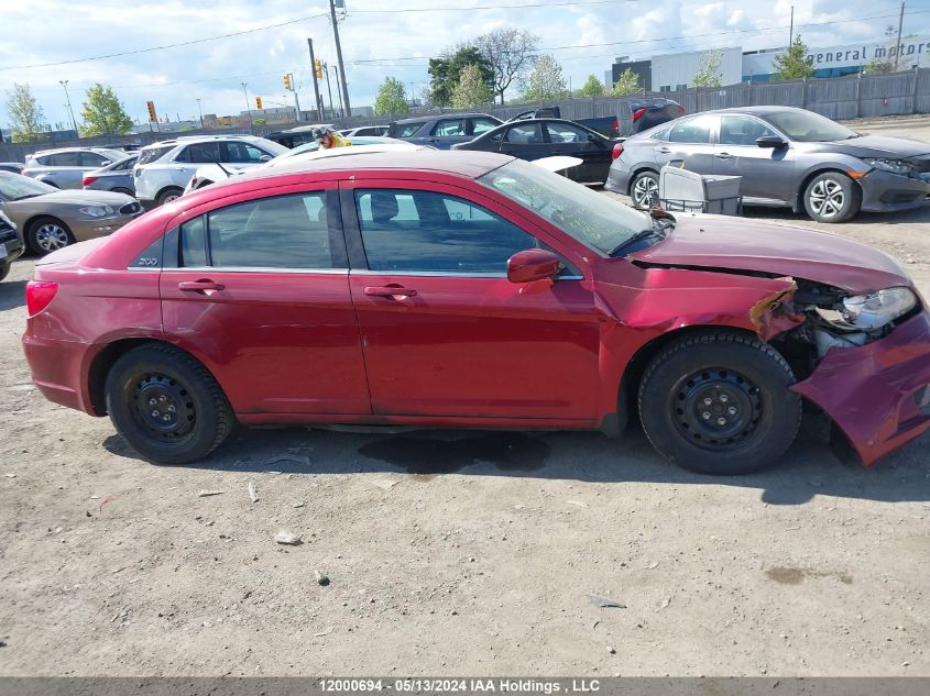 2011 Chrysler 200 Lx VIN: 1C3BC4FB8BN586294 Lot: 12000694