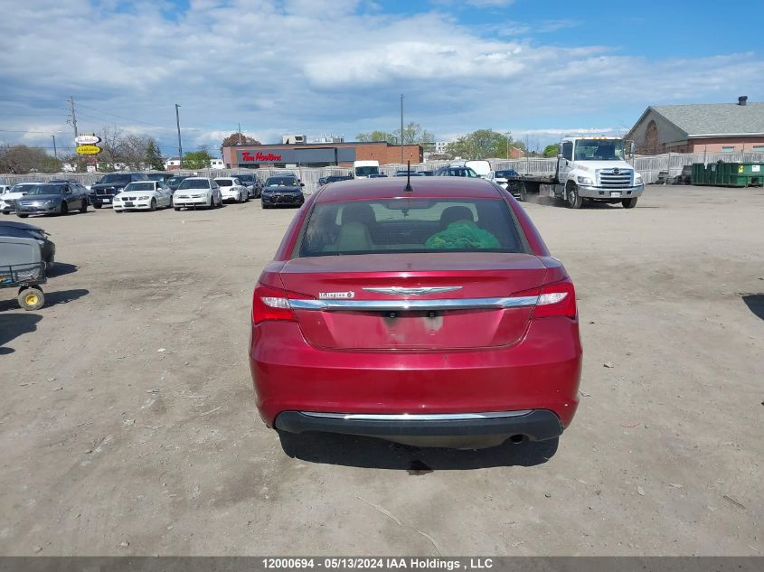 2011 Chrysler 200 Lx VIN: 1C3BC4FB8BN586294 Lot: 12000694