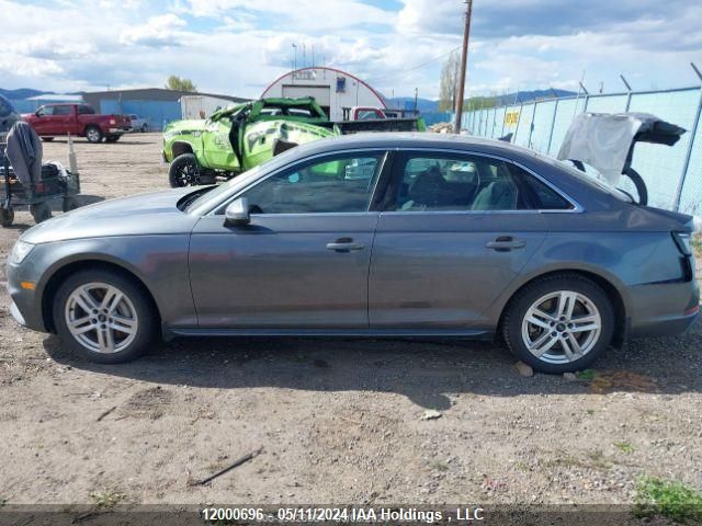 2018 Audi A4 Sedan VIN: WAUCNAF43JN009422 Lot: 12000696