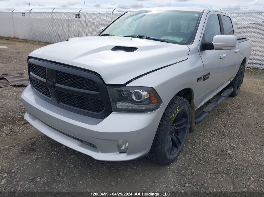 2018 Ram 1500 Sport VIN: 1C6RR7MT8JS128834 Lot: 12000699