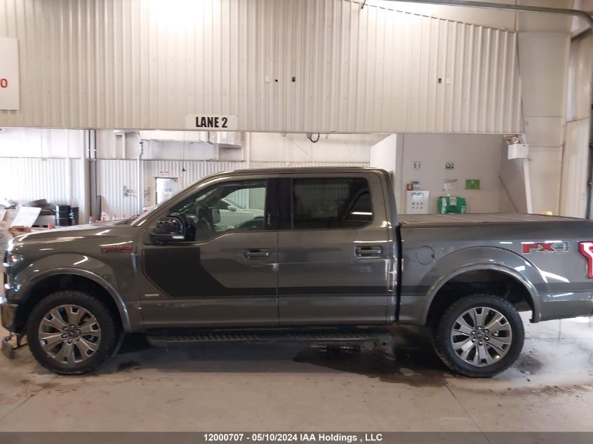 2016 Ford F150 Supercrew VIN: 1FTEW1EGXGFC75222 Lot: 12000707