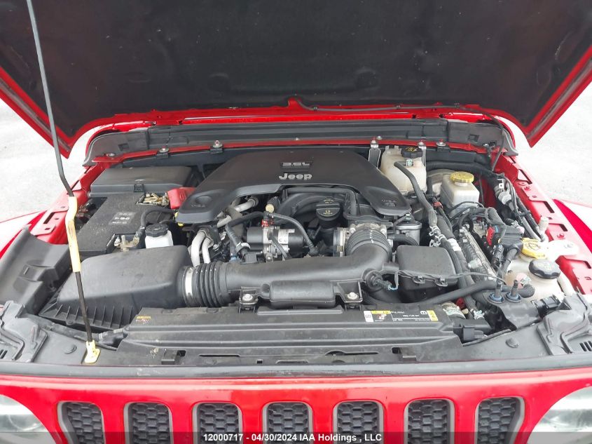 2021 Jeep Wrangler Unlimited Rubicon VIN: 1C4HJXFG2MW636628 Lot: 12000717