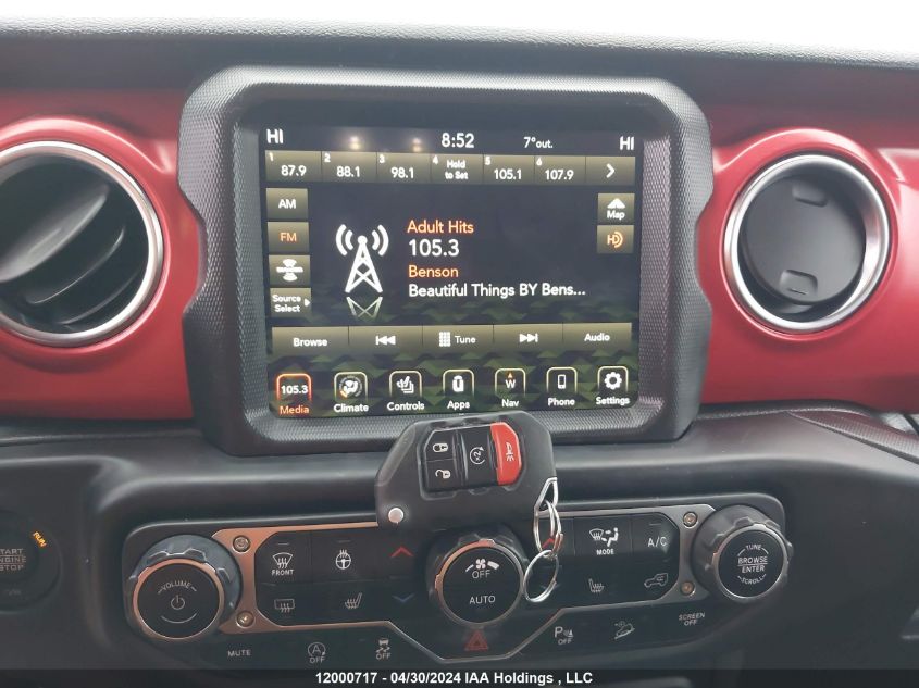 2021 Jeep Wrangler Unlimited Rubicon VIN: 1C4HJXFG2MW636628 Lot: 12000717