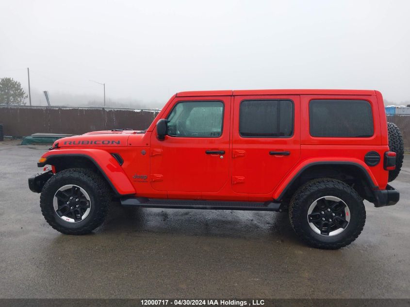 2021 Jeep Wrangler Unlimited Rubicon VIN: 1C4HJXFG2MW636628 Lot: 12000717