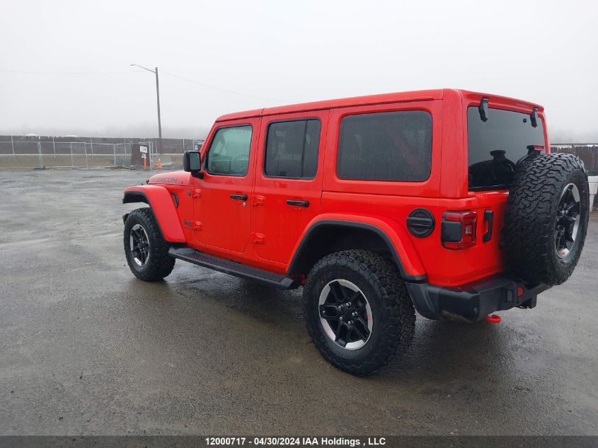 2021 Jeep Wrangler Unlimited Rubicon VIN: 1C4HJXFG2MW636628 Lot: 12000717